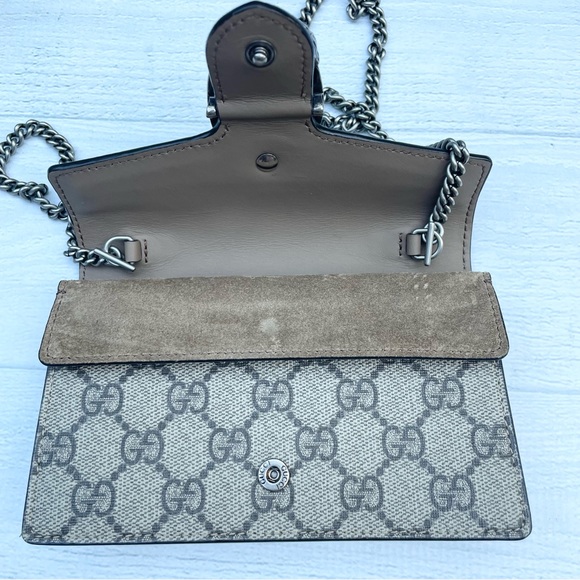Gucci DIONYSUS GG SUPREME SUPER MINI BAG - Picture 16 of 17